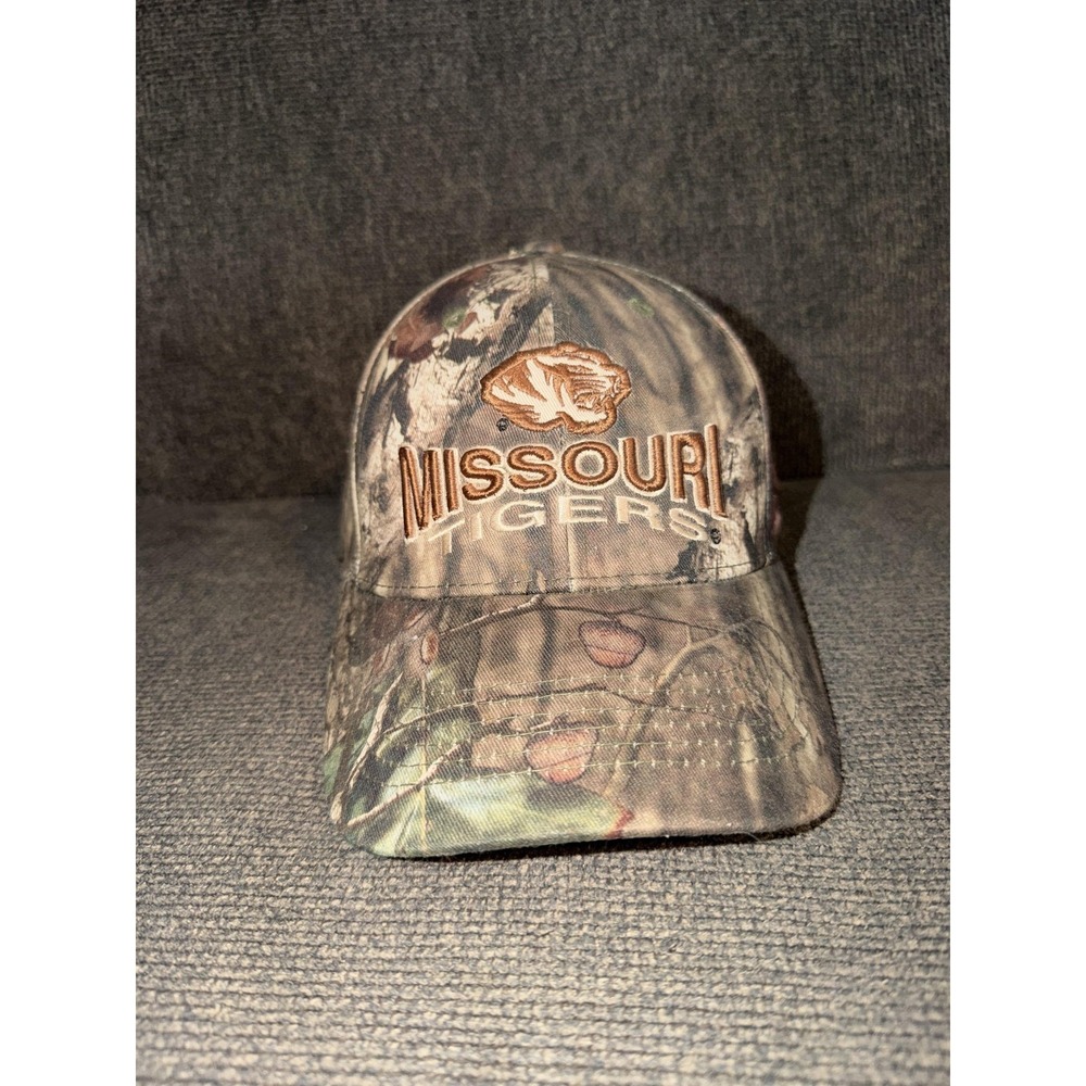 Missouri Tigers Hat Cap Strap Back One Size Brown NCAA Football Top Of The World